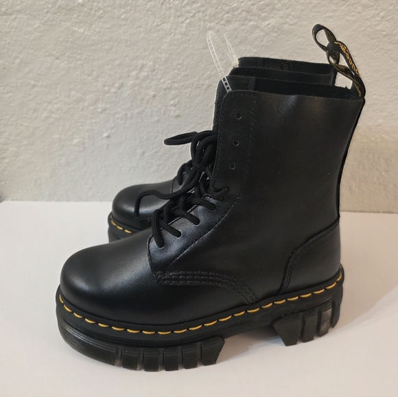 Dr. Martens Audrick 8 Eye Platform Boots - Picture 3 of 6